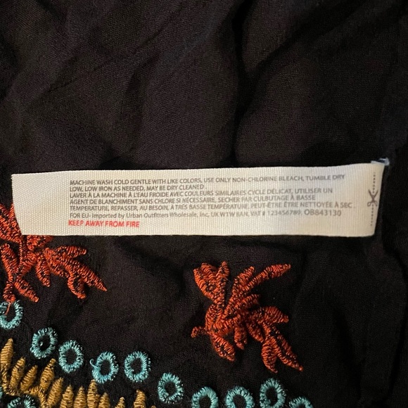 Free People tiered ruffle crop tube top - Picture 5 of 7